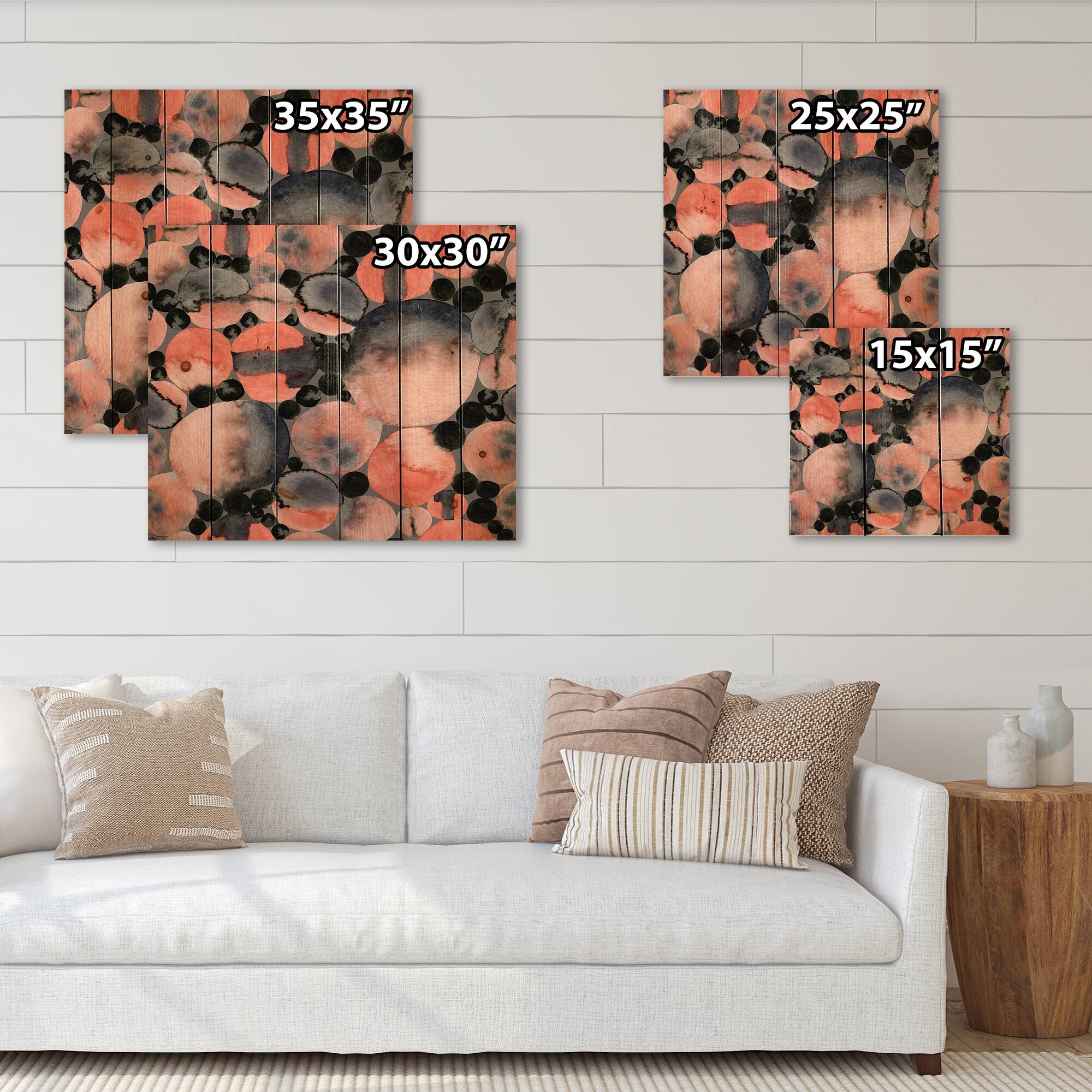 Designart - Abstract Geometric Polka Dots